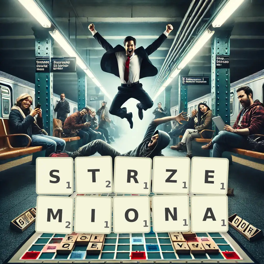 Słowa z liter STRZEMIONA