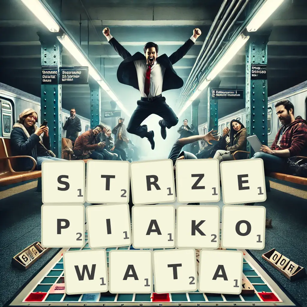 Słowa z liter STRZĘPIAKOWATA