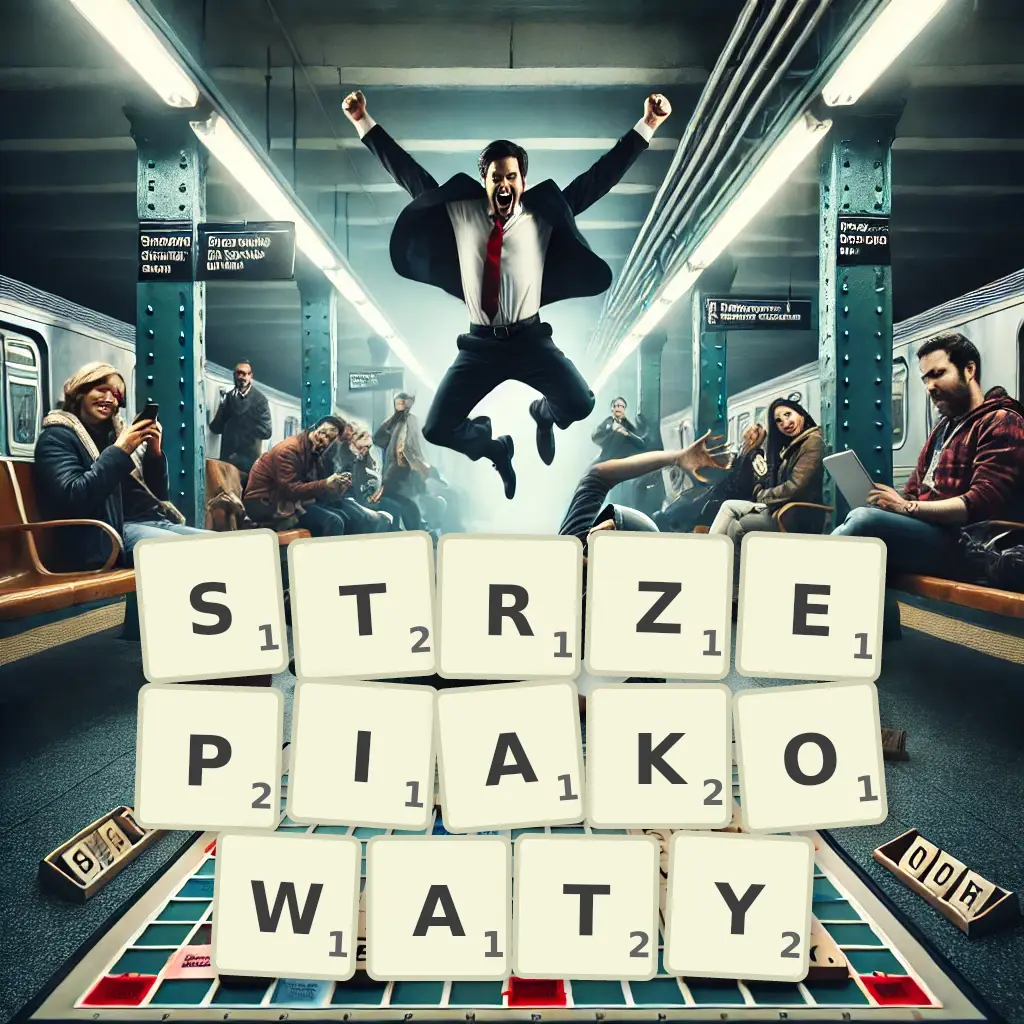 Słowa z liter STRZĘPIAKOWATY