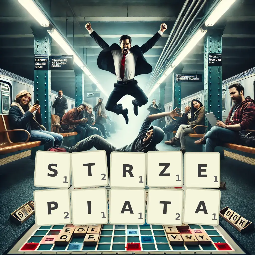 Słowa z liter STRZĘPIATĄ