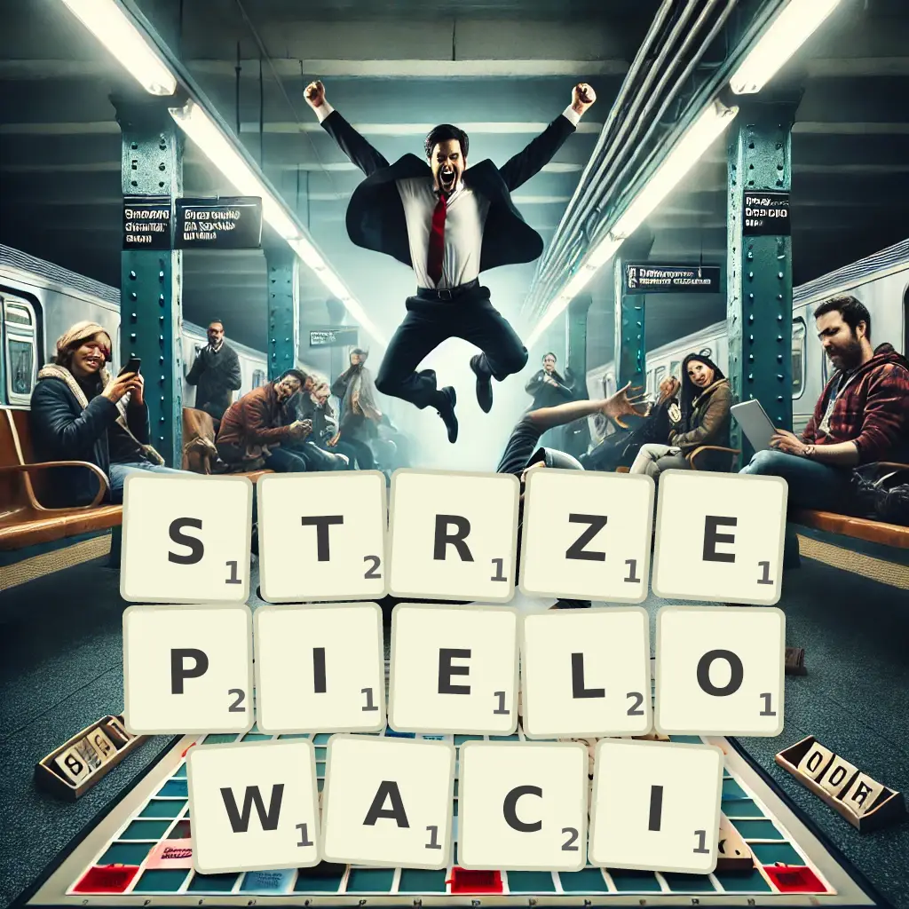 Słowa z liter STRZĘPIELOWACI