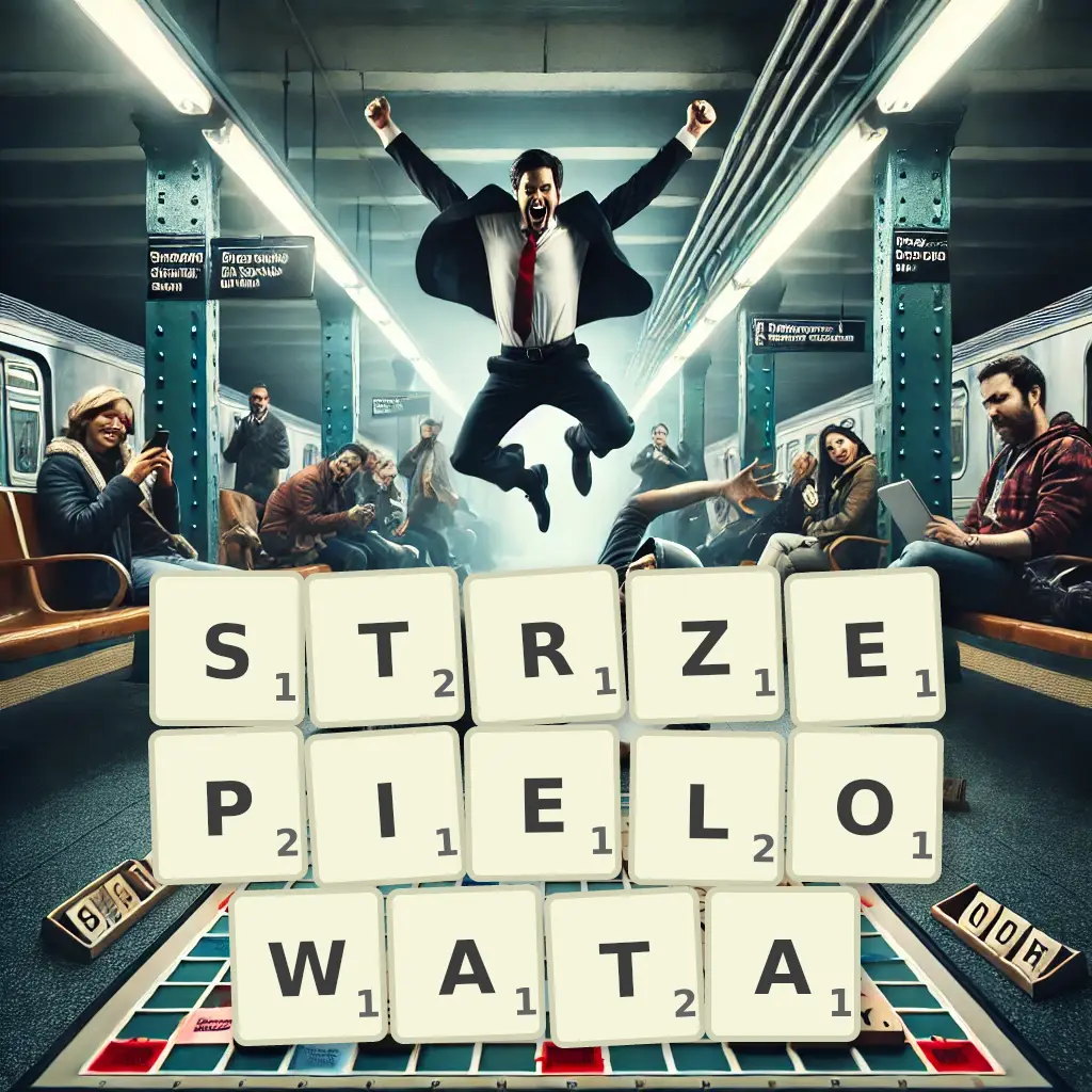 Słowa z liter STRZĘPIELOWATĄ