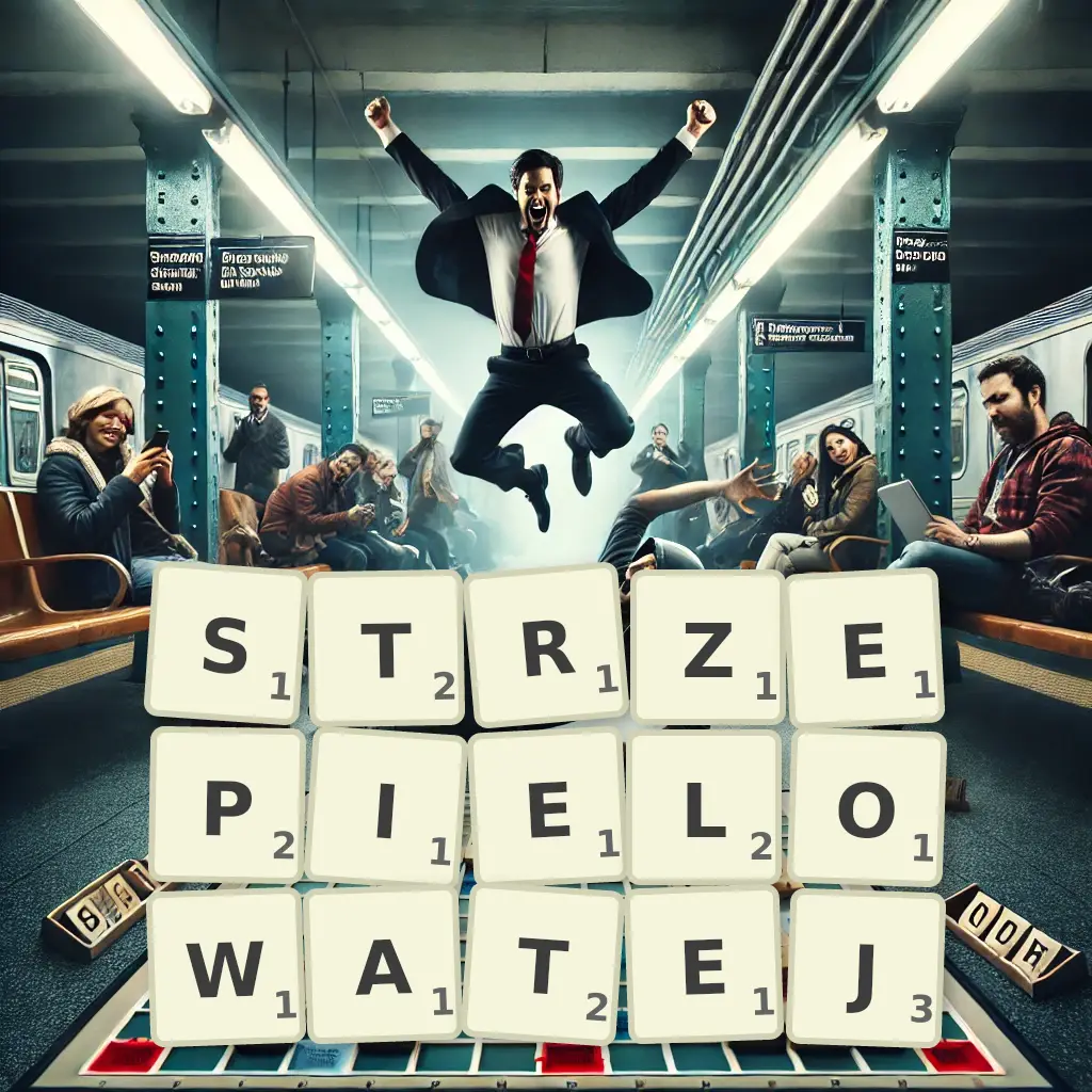 Słowa z liter STRZĘPIELOWATEJ