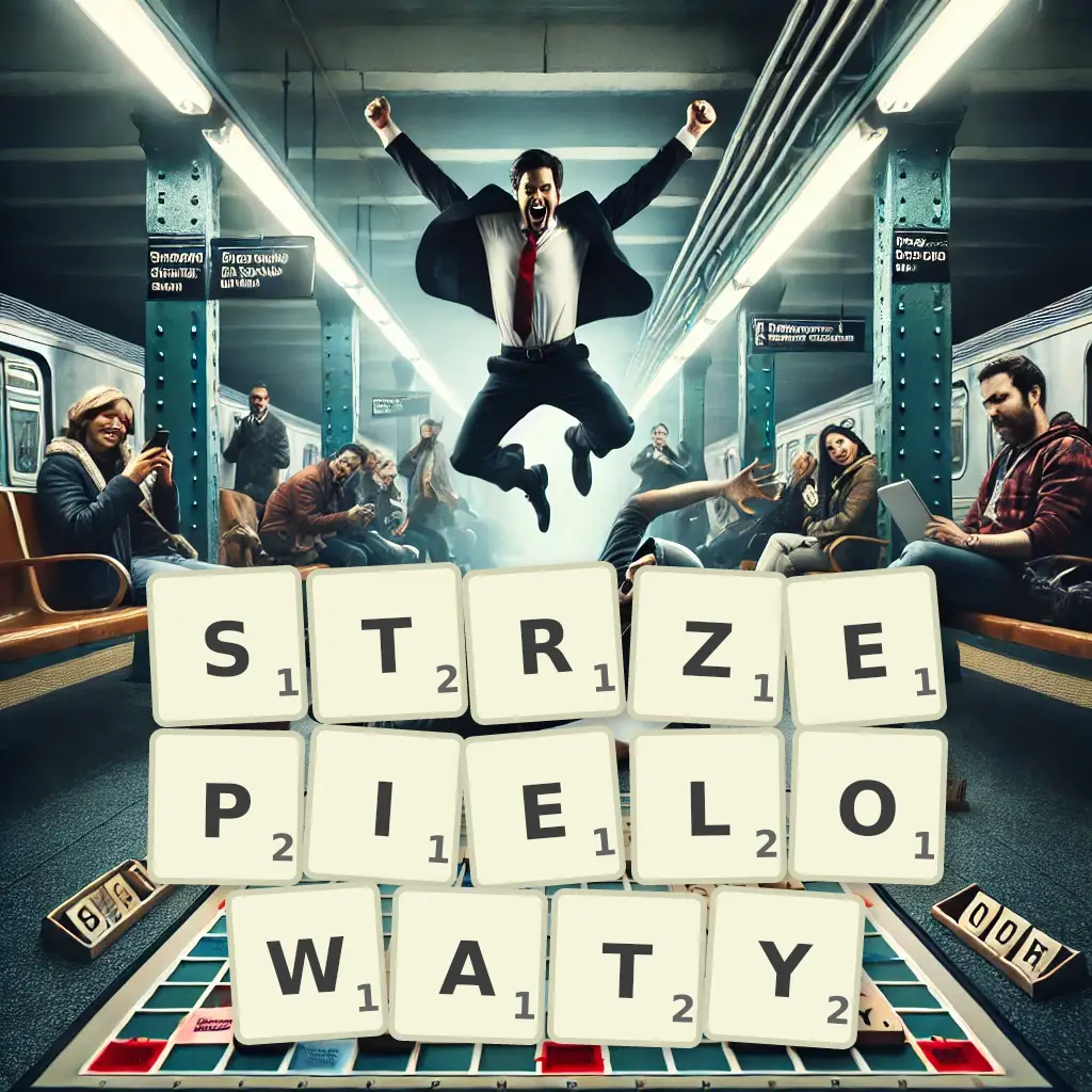 Słowa z liter STRZĘPIELOWATY