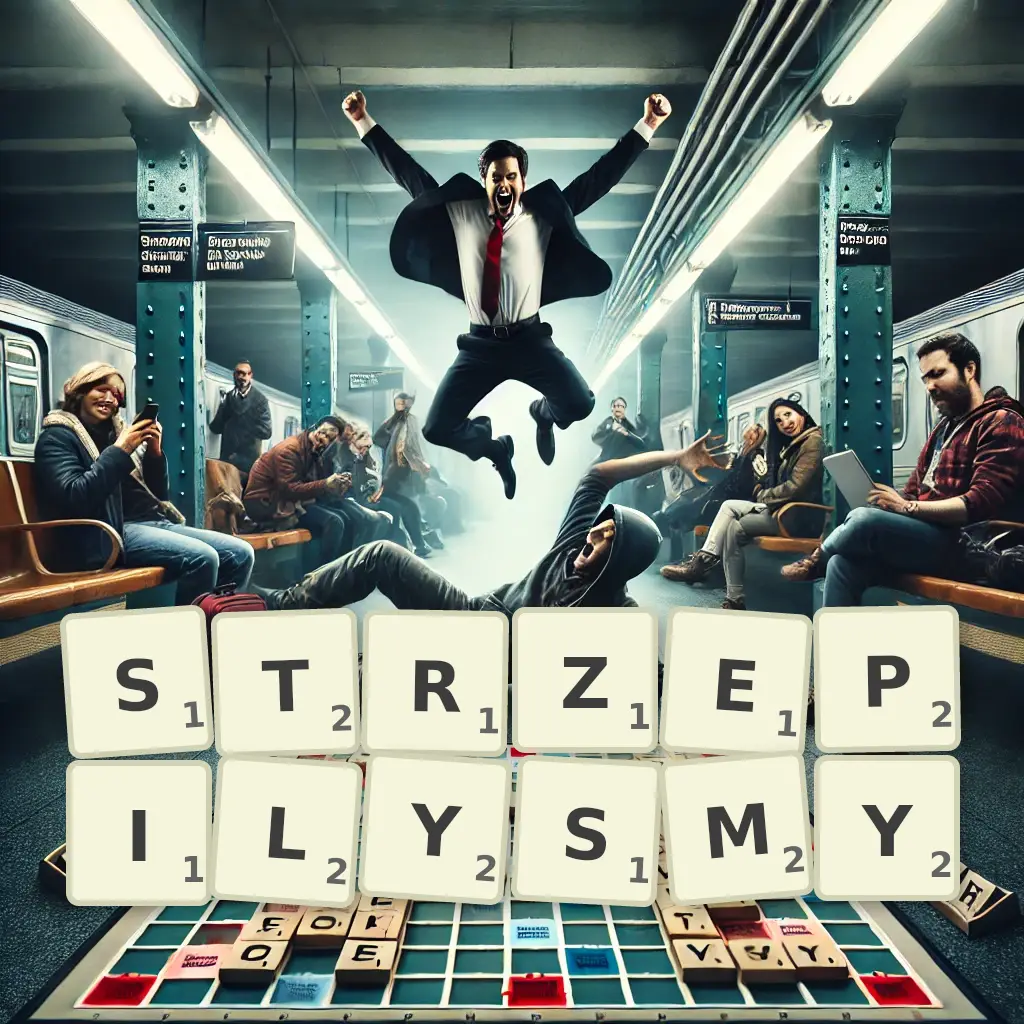 Słowa z liter STRZĘPIŁYŚMY