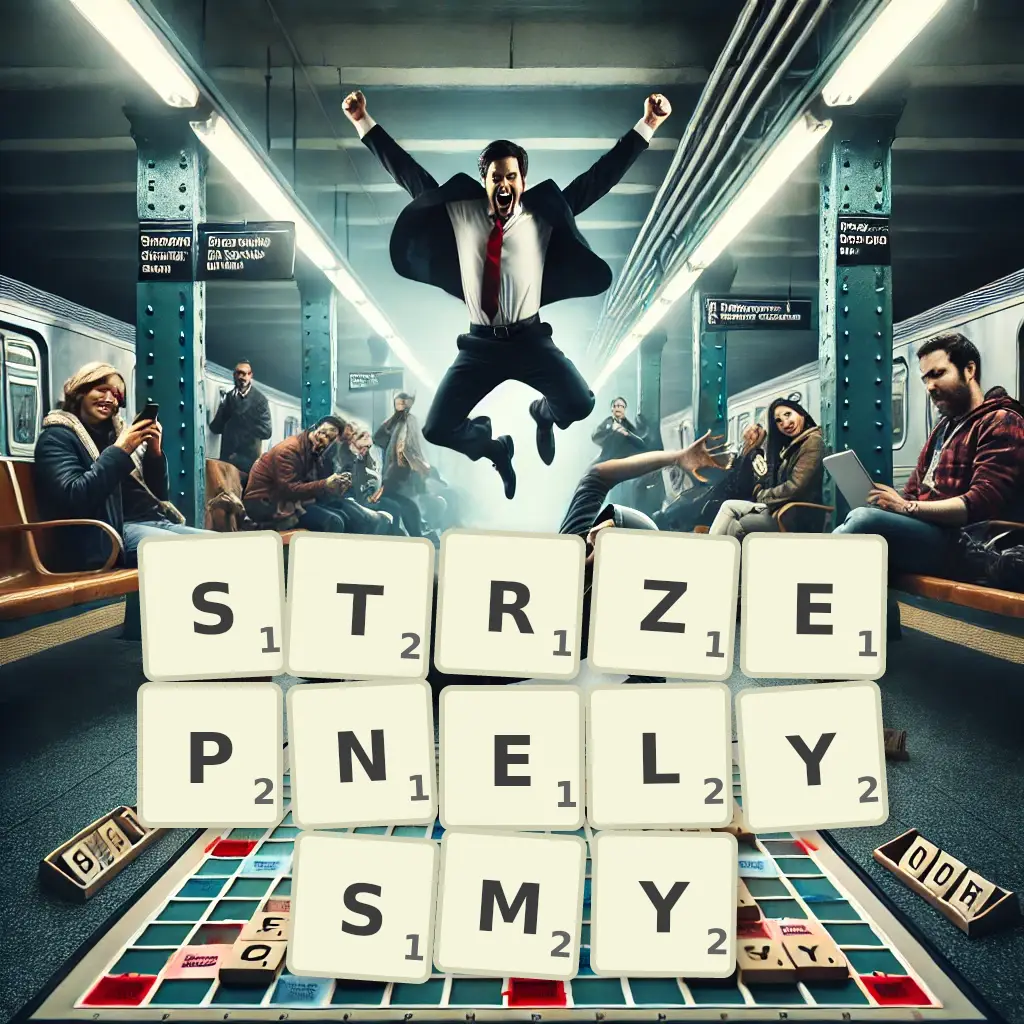 Słowa z liter STRZEPNĘŁYŚMY