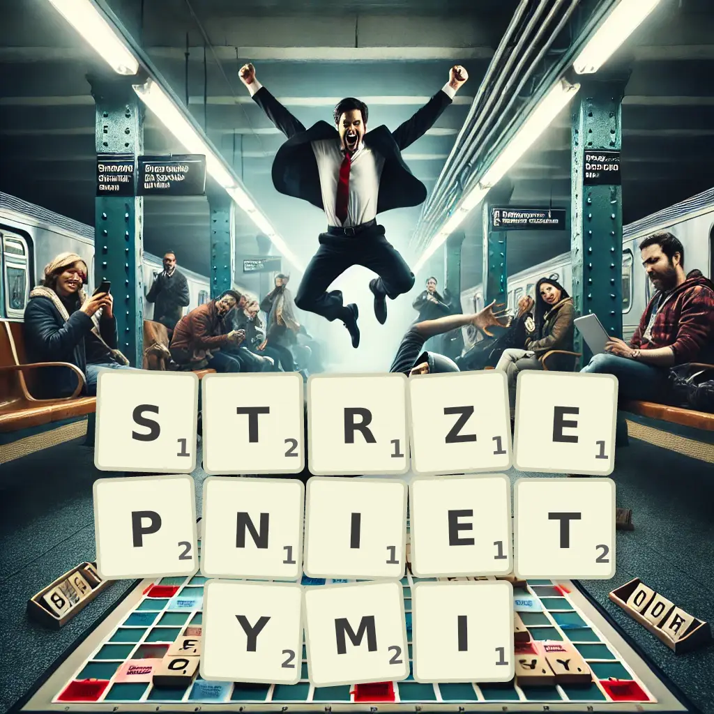 Słowa z liter STRZEPNIĘTYMI