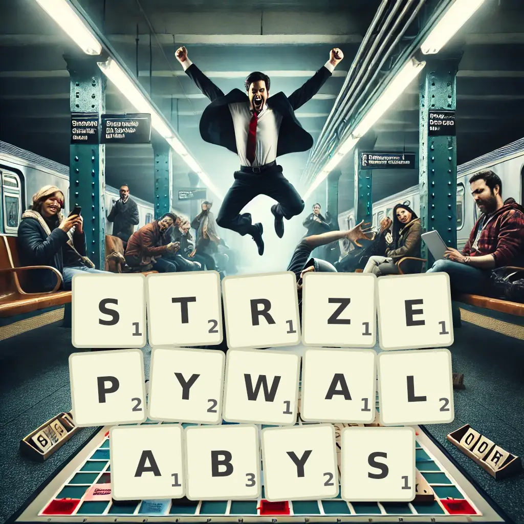 Lista słów z liter STRZEPYWAŁABYŚ Słowa z liter STRZEPYWAŁABYŚ