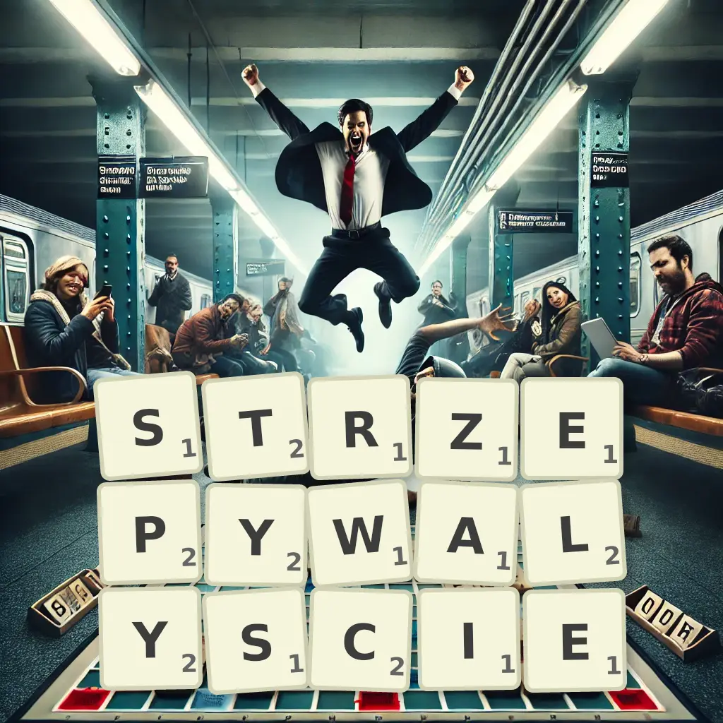 Lista słów z liter STRZEPYWAŁYŚCIE Słowa z liter STRZEPYWAŁYŚCIE