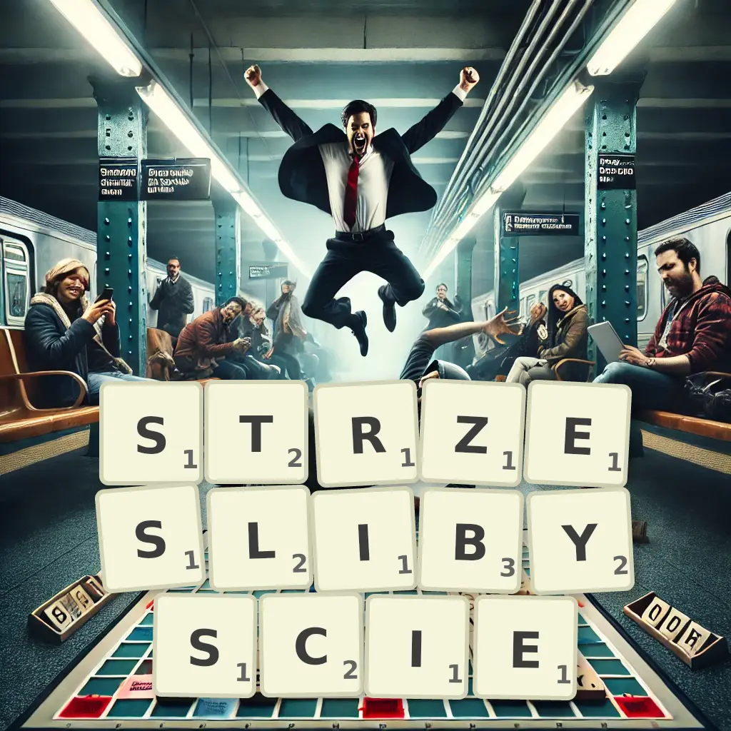 Słowa z liter STRZĘŚLIBYŚCIE