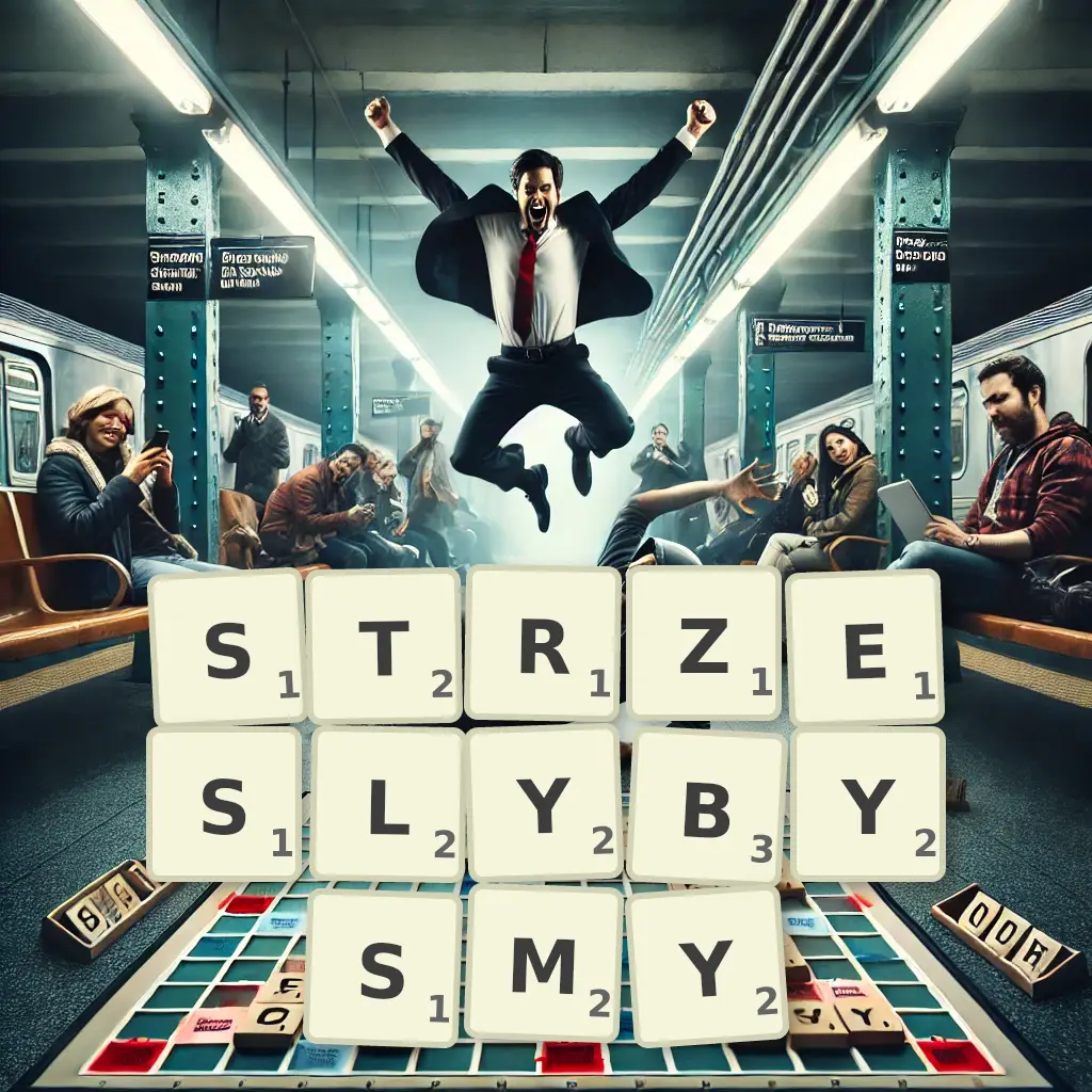 Słowa z liter STRZĘSŁYBYŚMY