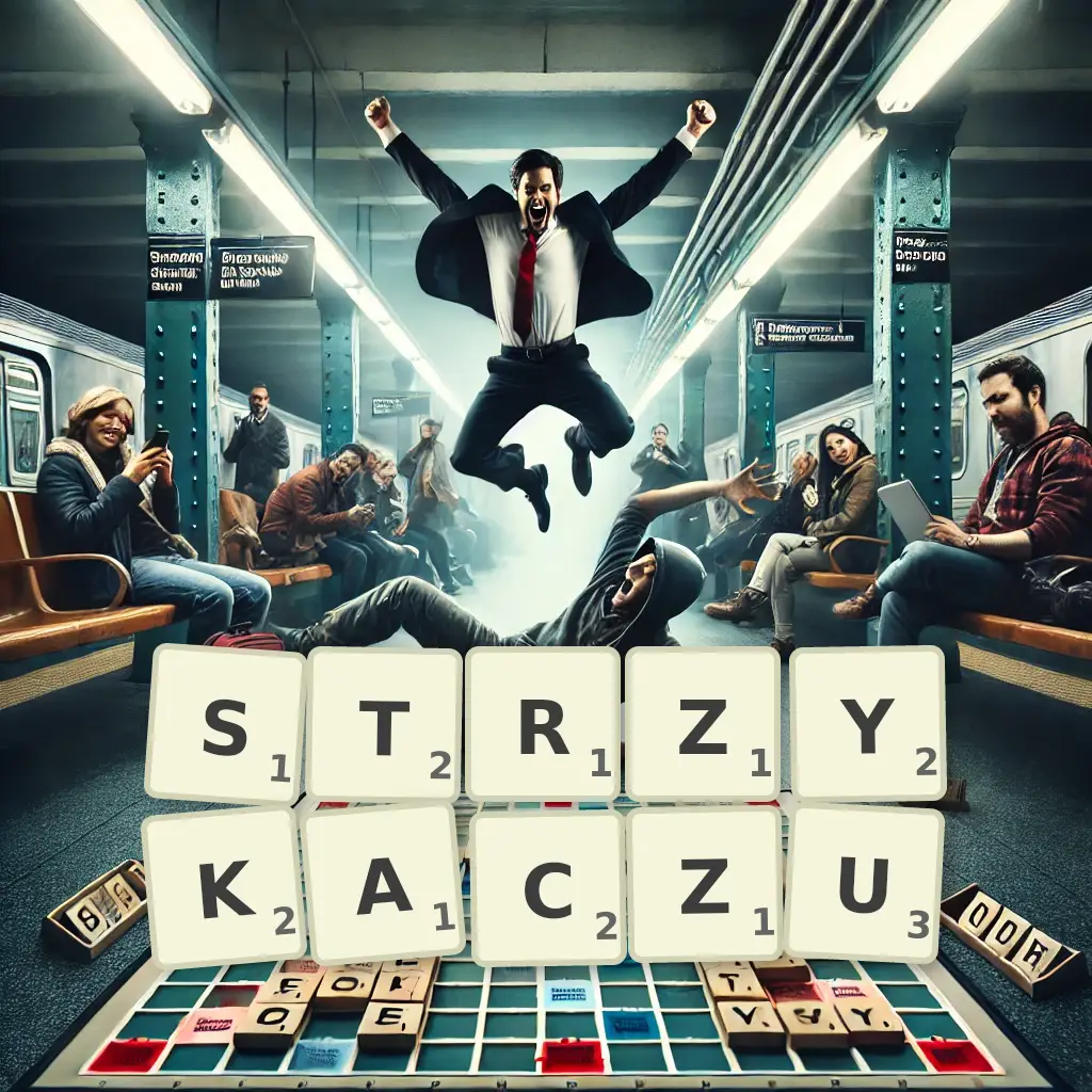 Słowa z liter STRZYKACZU