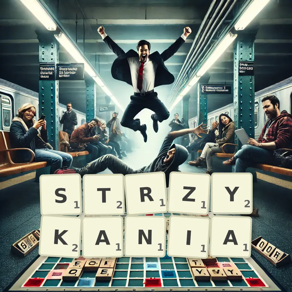 Słowa z liter STRZYKANIA