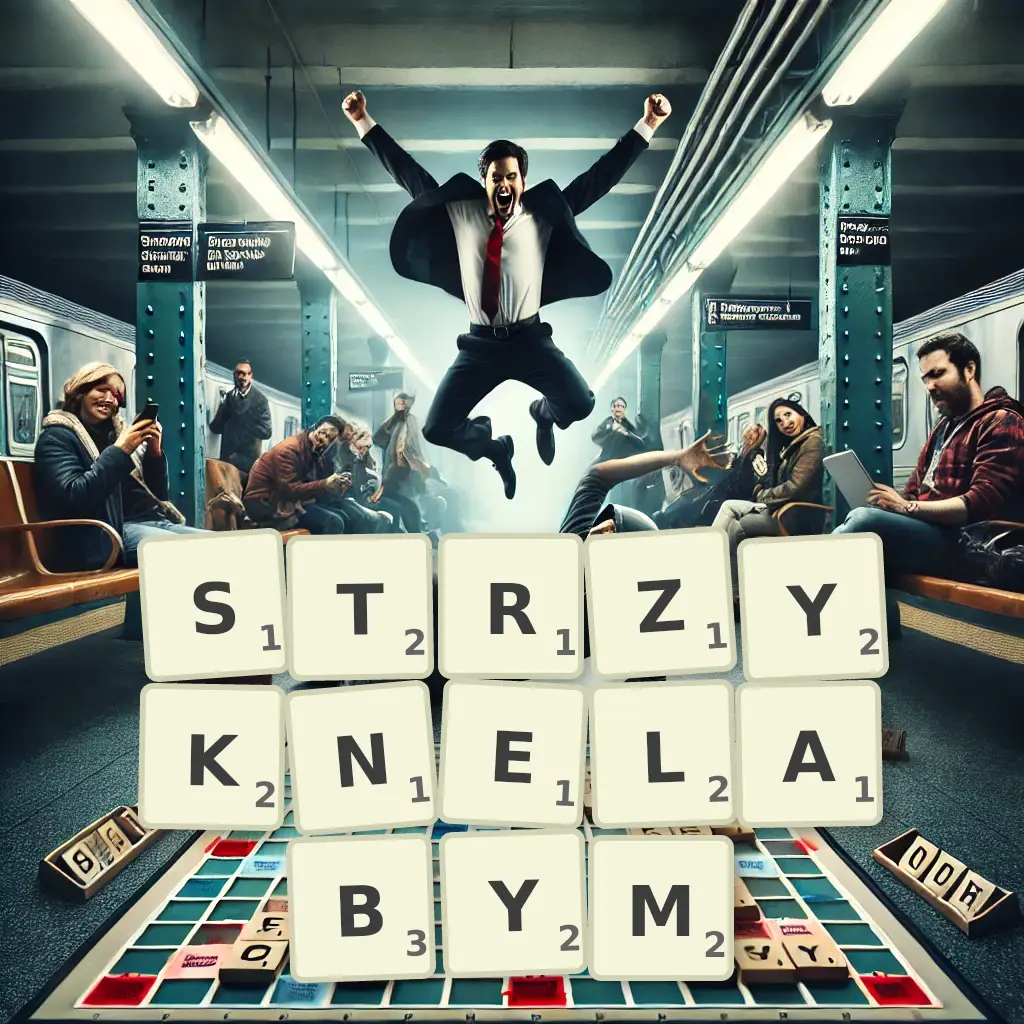 Słowa z liter STRZYKNĘŁABYM