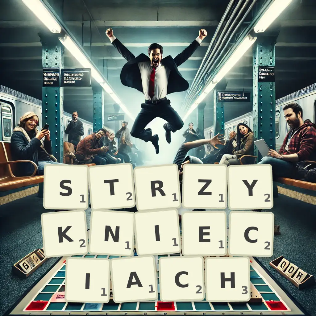 Słowa z liter STRZYKNIĘCIACH
