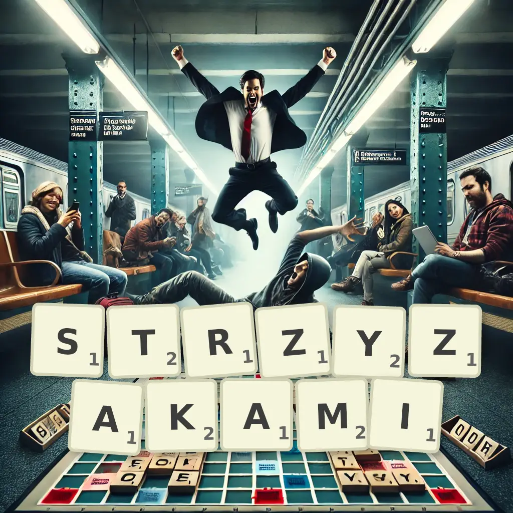Słowa z liter STRZYŻAKAMI
