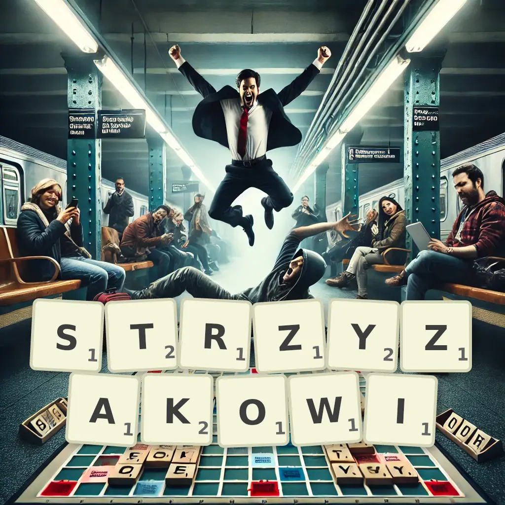 Słowa z liter STRZYŻAKOWI