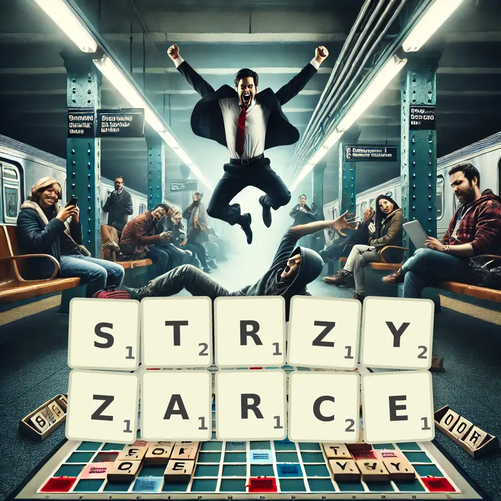 Słowa z liter STRZYŻARCE