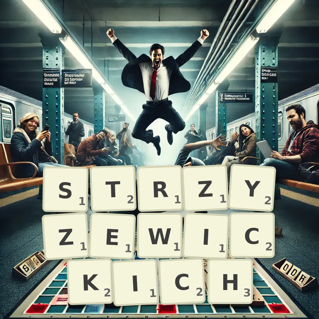 Słowa z liter STRZYŻEWICKICH