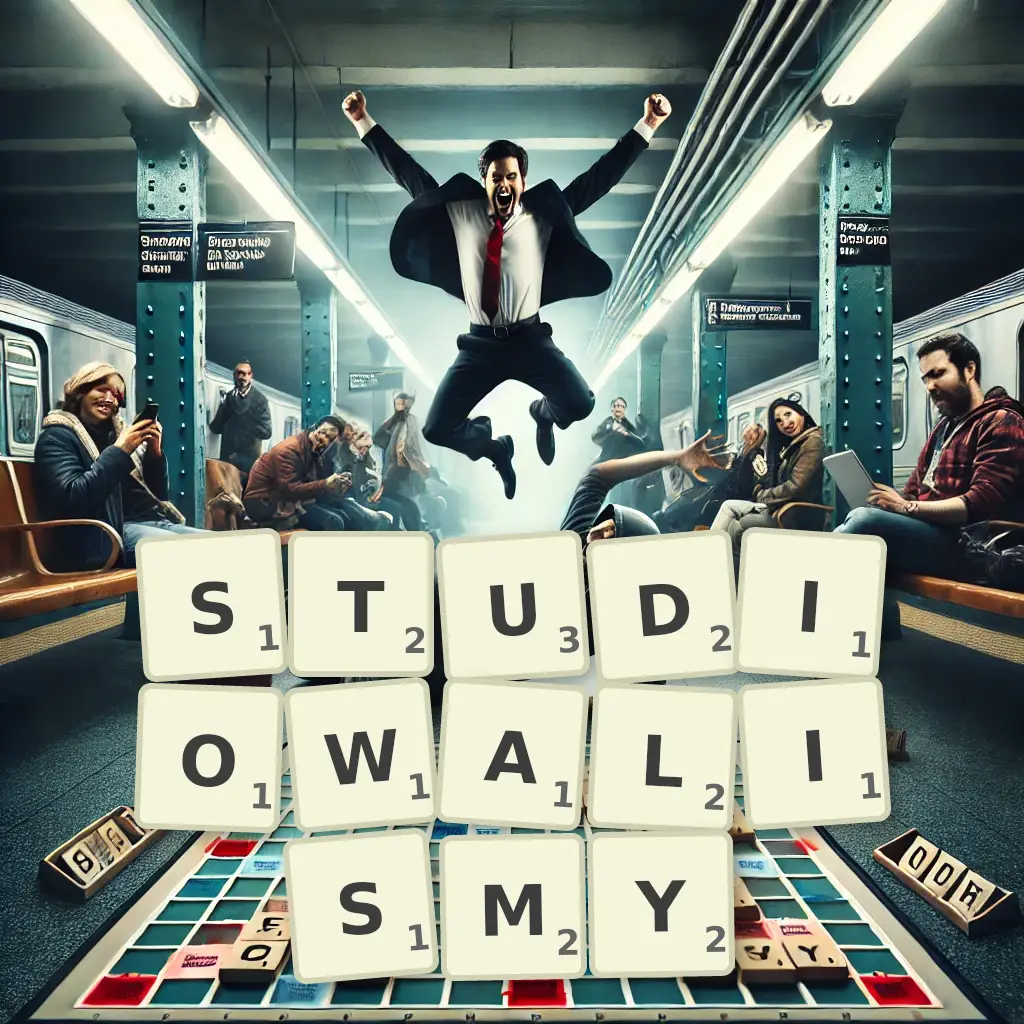 Słowa z liter STUDIOWALIŚMY