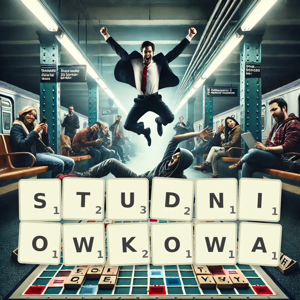 Słowa z liter STUDNIÓWKOWĄ