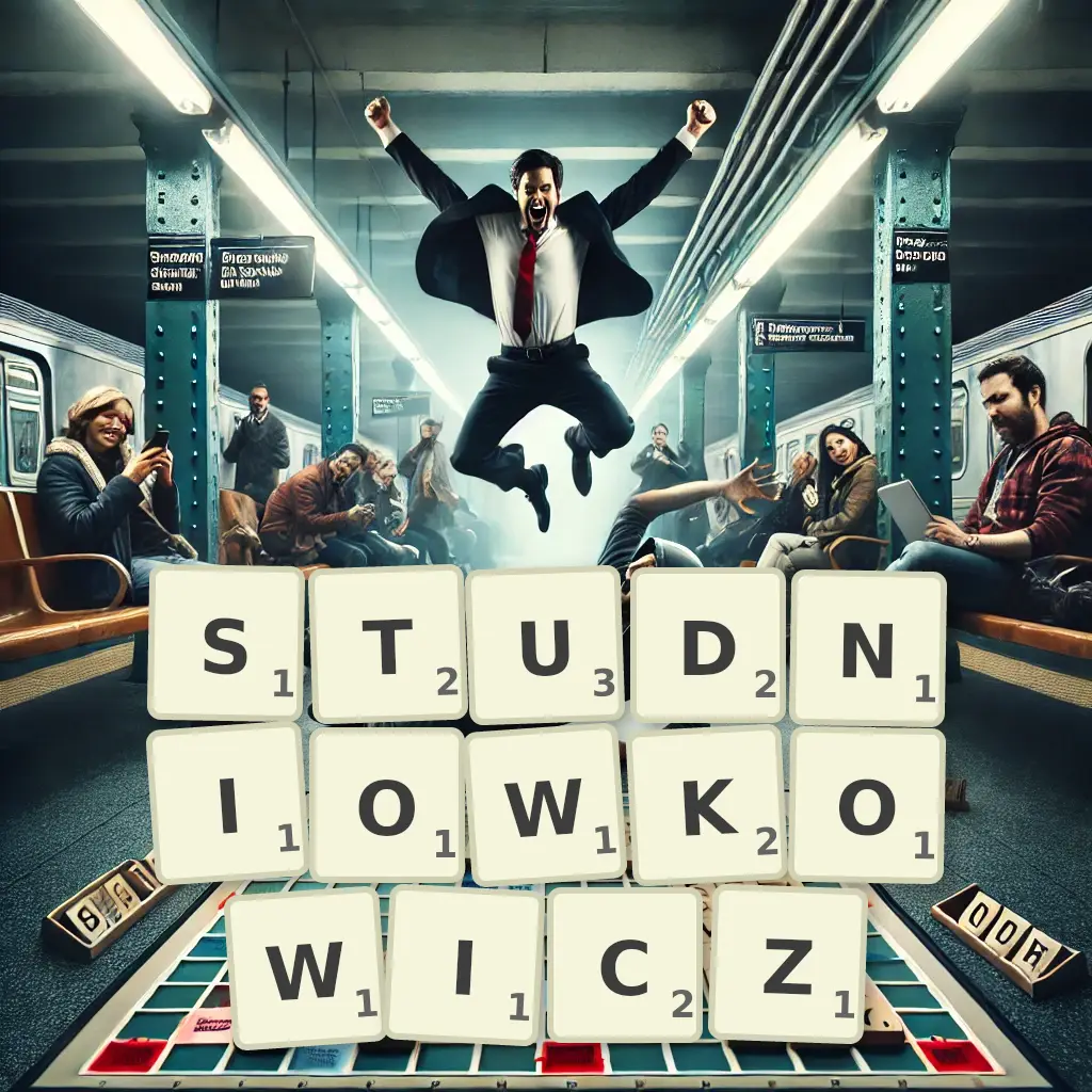 Słowa z liter STUDNIÓWKOWICZ