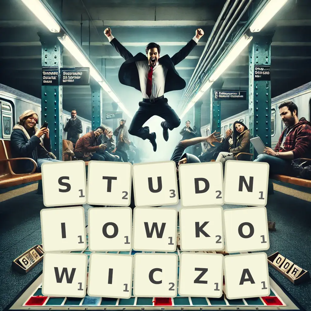 Słowa z liter STUDNIÓWKOWICZA