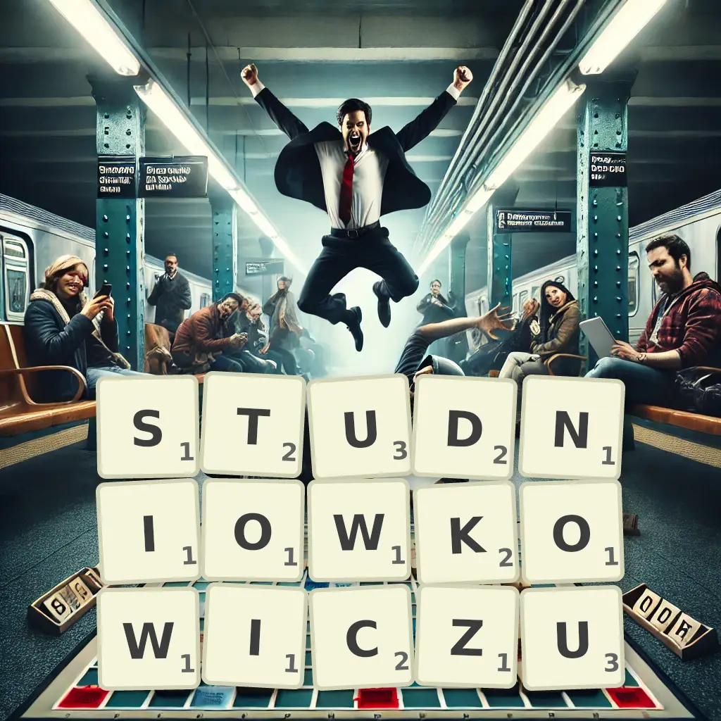 Słowa z liter STUDNIÓWKOWICZU