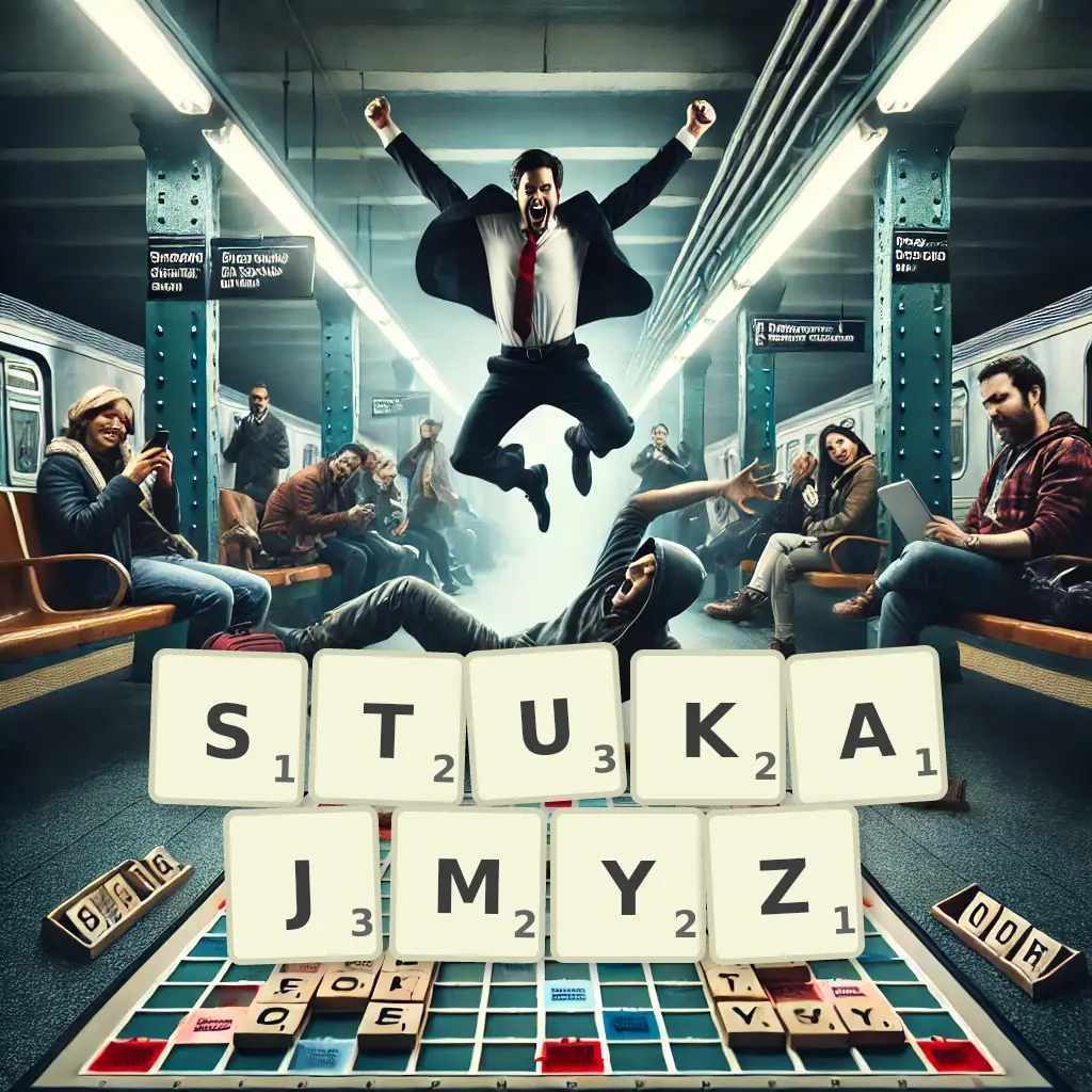 Słowa z liter STUKAJMYŻ