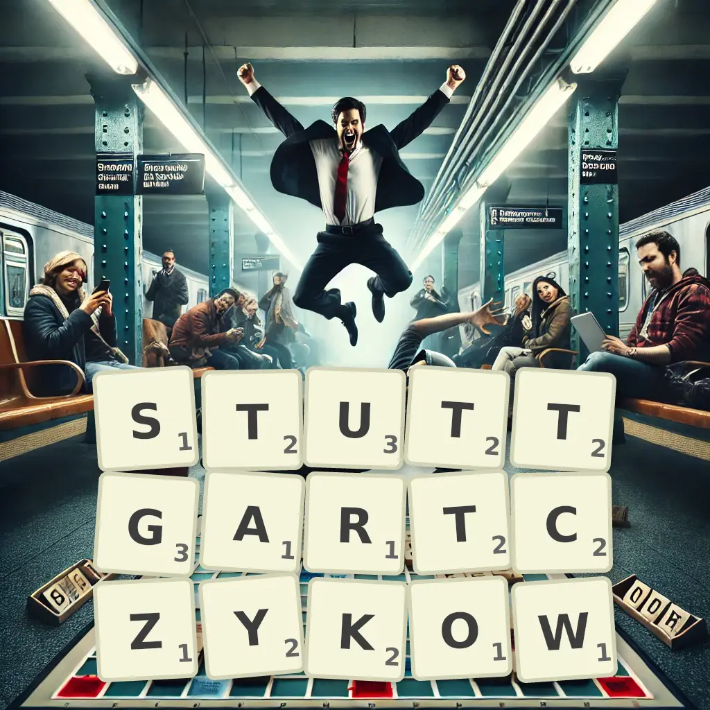 Słowa z liter STUTTGARTCZYKÓW