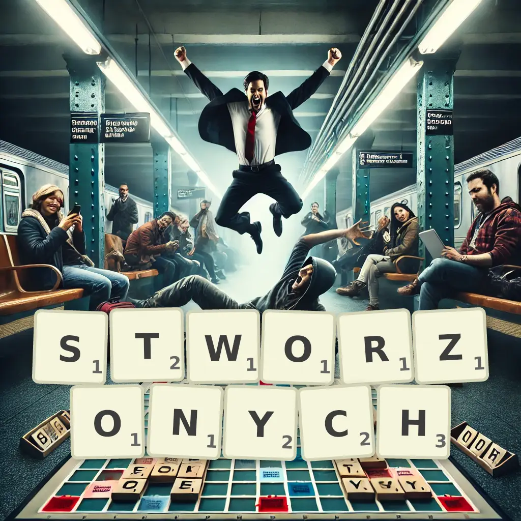 Słowa z liter STWORZONYCH