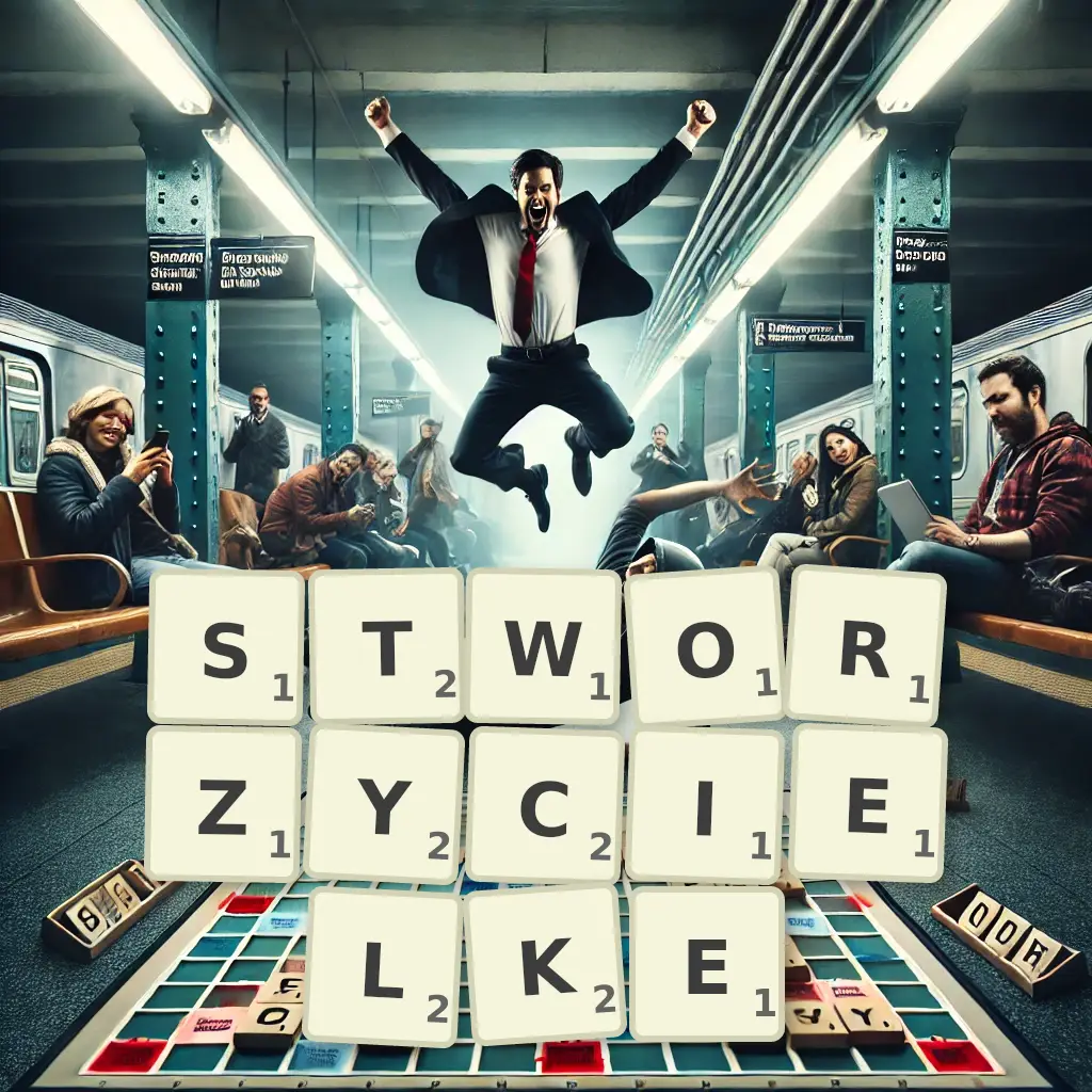 Słowa z liter STWORZYCIELKĘ