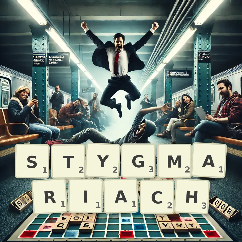 Słowa z liter STYGMARIACH