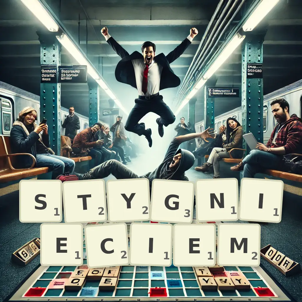 Słowa z liter STYGNIĘCIEM
