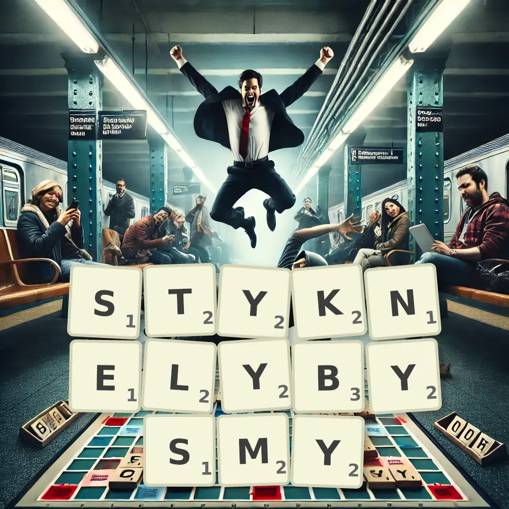 Słowa z liter STYKNĘŁYBYŚMY
