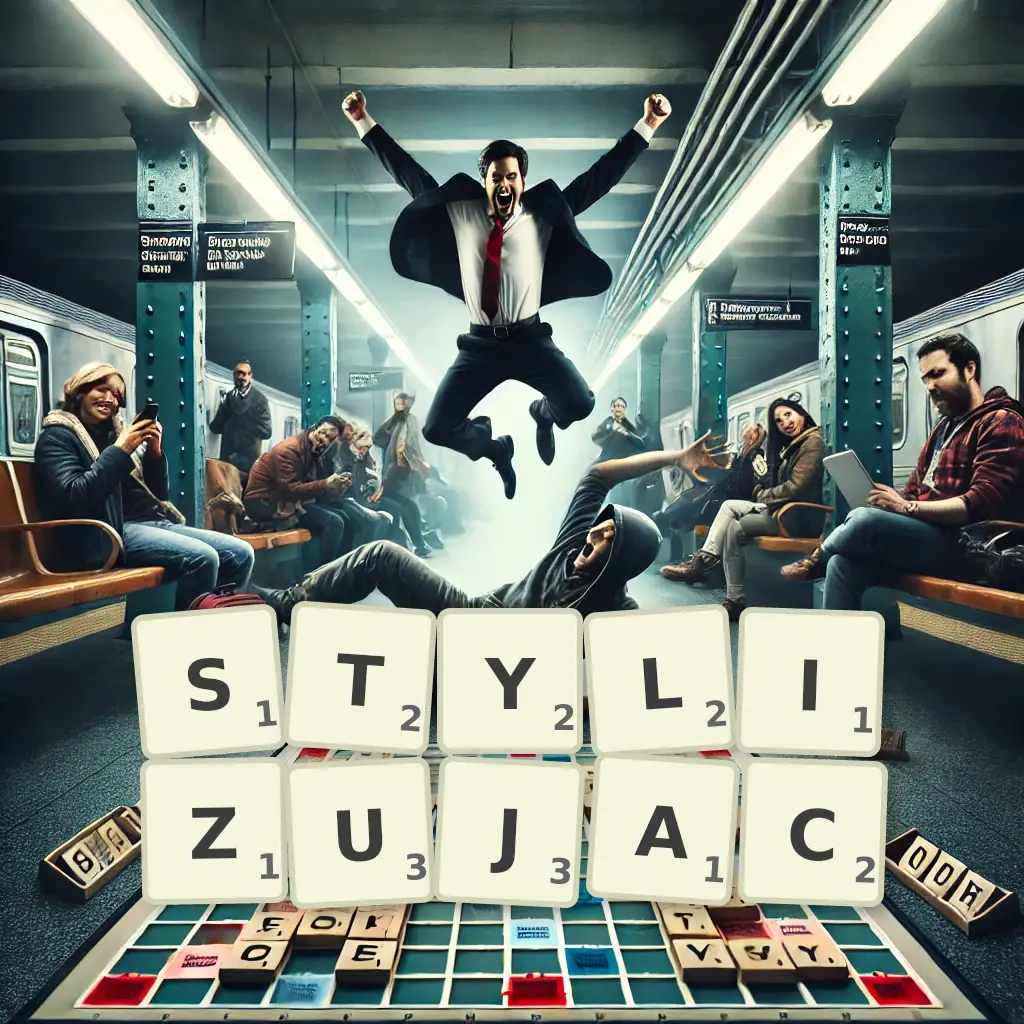 Słowa z liter STYLIZUJĄC