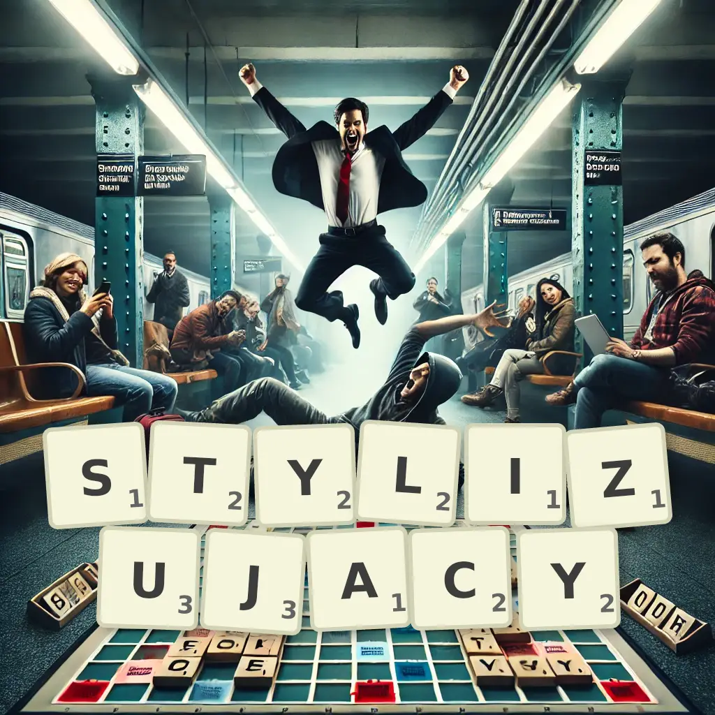 Słowa z liter STYLIZUJĄCY