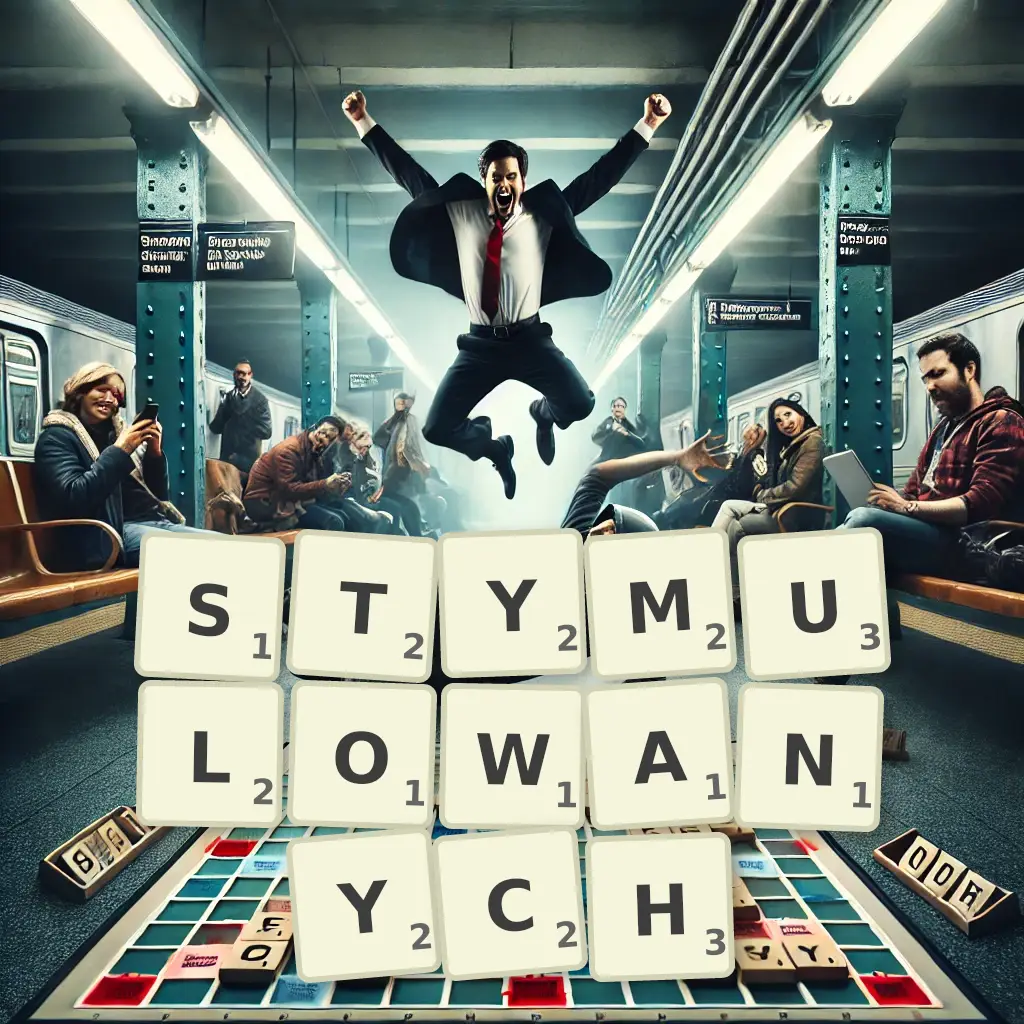 Słowa z liter STYMULOWANYCH