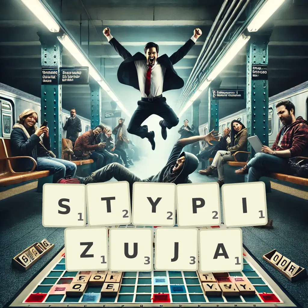 Słowa z liter STYPIZUJĄ