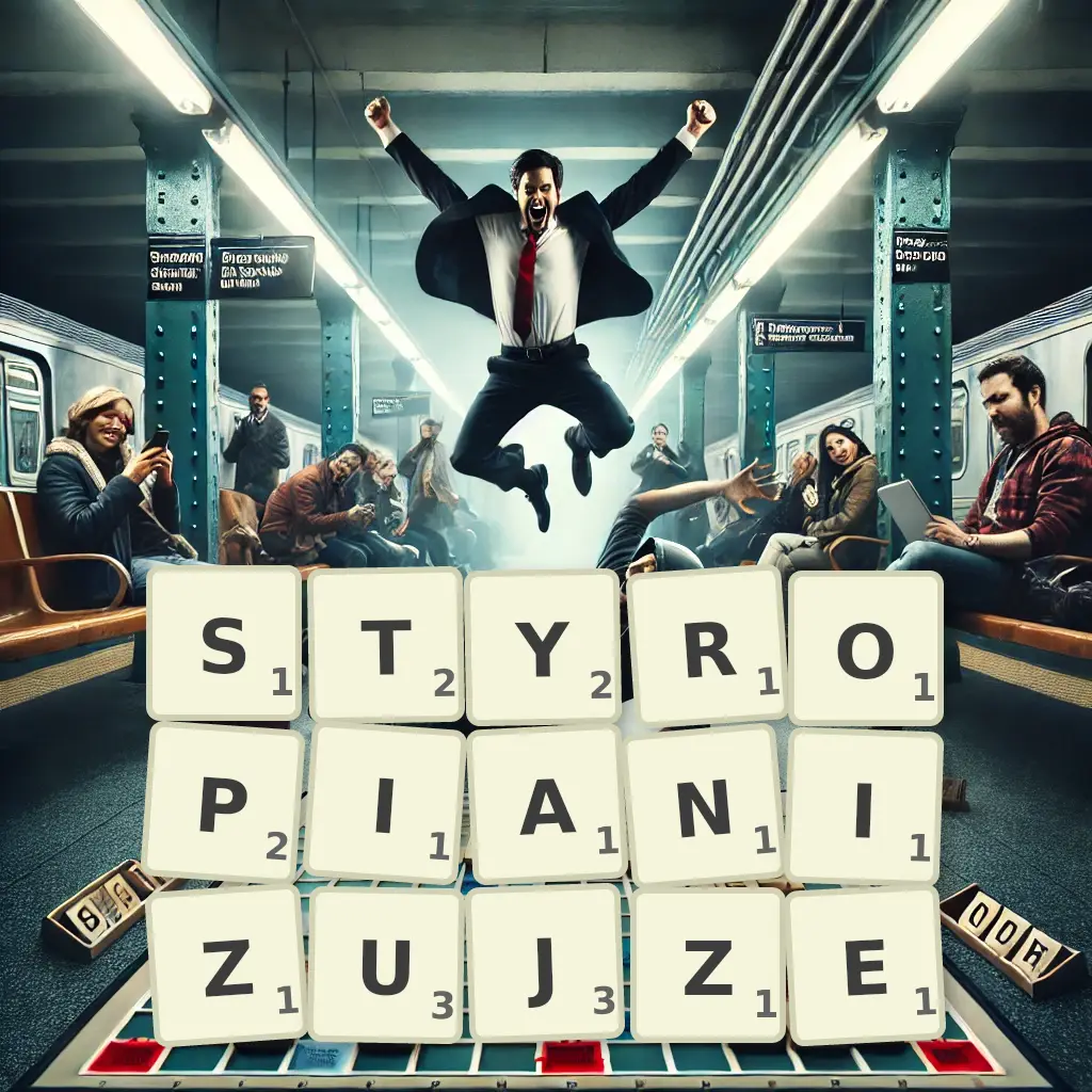 Lista słów z liter STYROPIANIZUJŻE Słowa z liter STYROPIANIZUJŻE