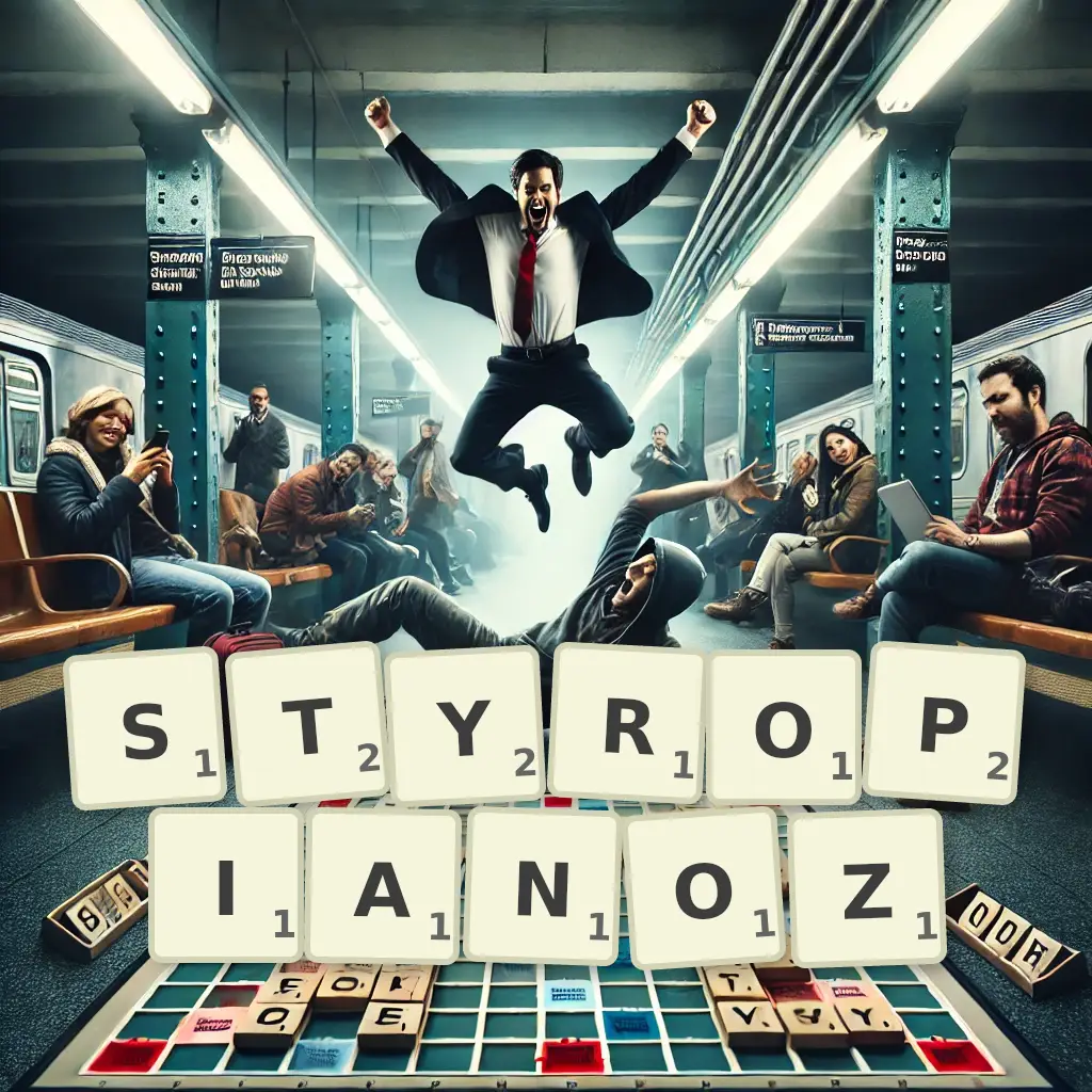 Słowa z liter STYROPIANOZ