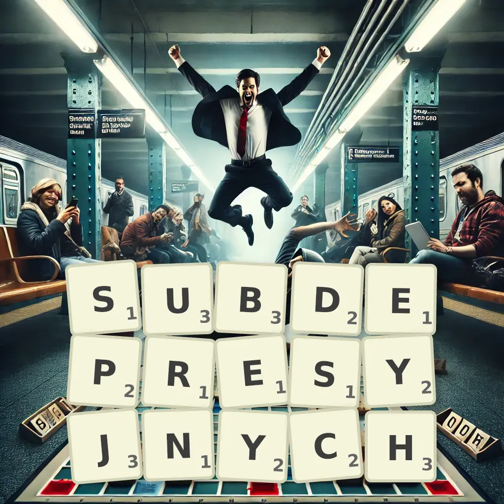 Słowa z liter SUBDEPRESYJNYCH