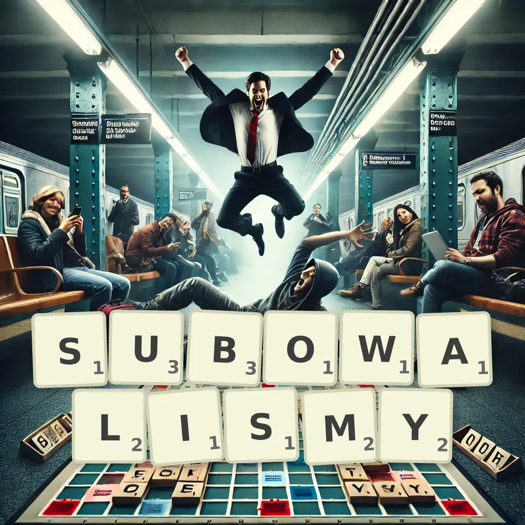 Słowa z liter SUBOWALIŚMY