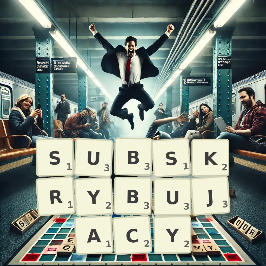 Słowa z liter SUBSKRYBUJĄCY