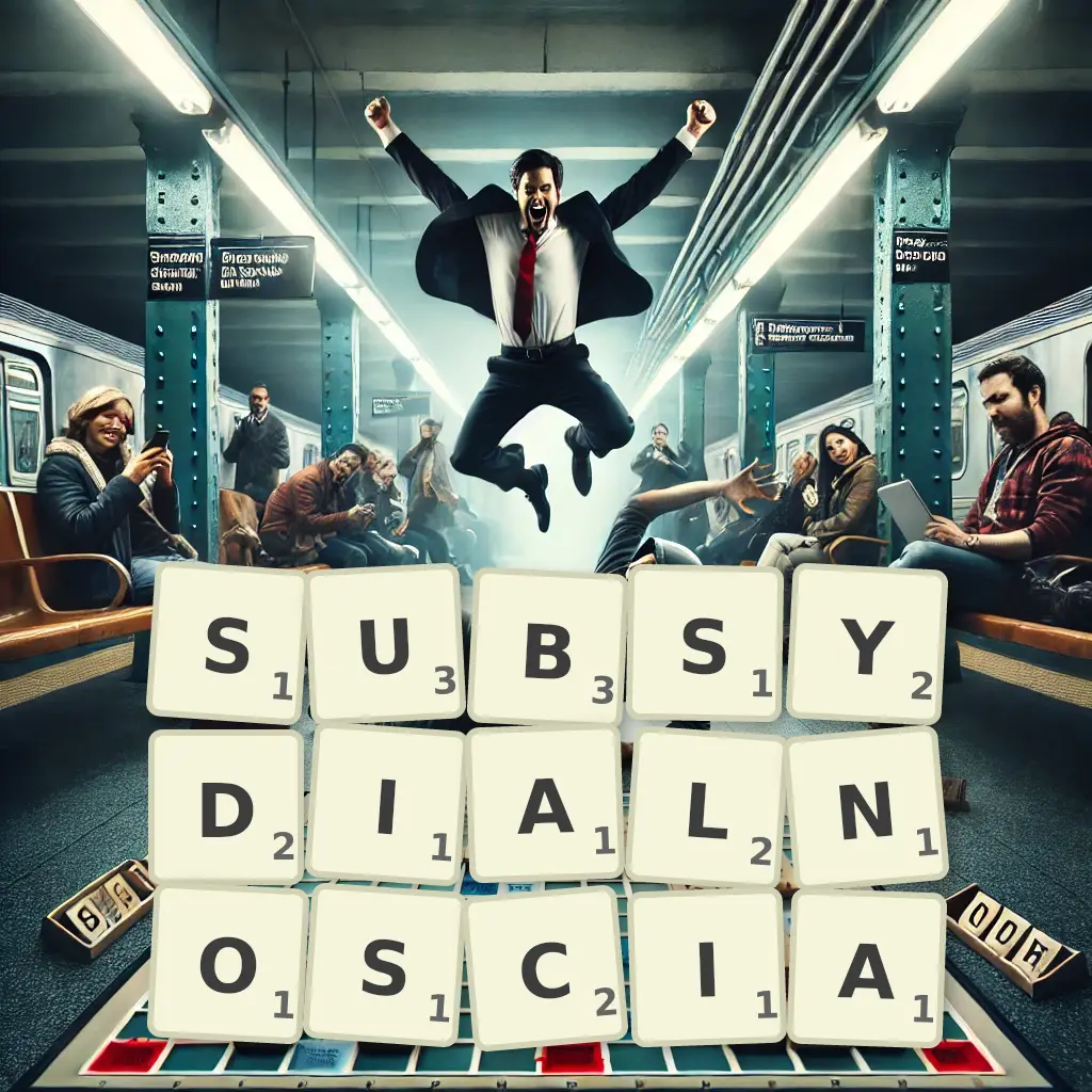 Słowa z liter SUBSYDIALNOŚCIĄ