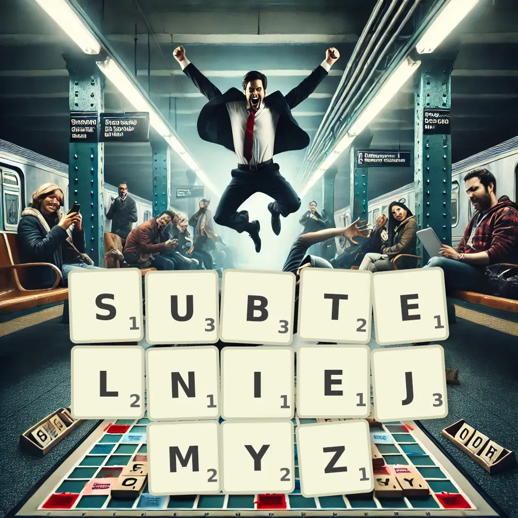 Słowa z liter SUBTELNIEJMYŻ