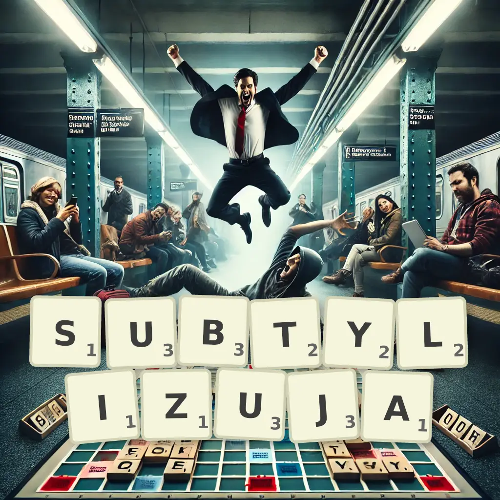 Słowa z liter SUBTYLIZUJĄ