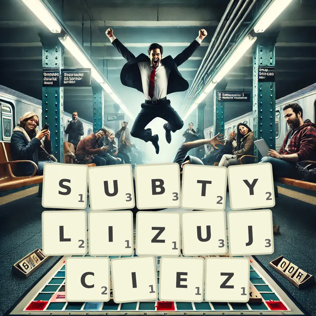 Słowa z liter SUBTYLIZUJCIEŻ