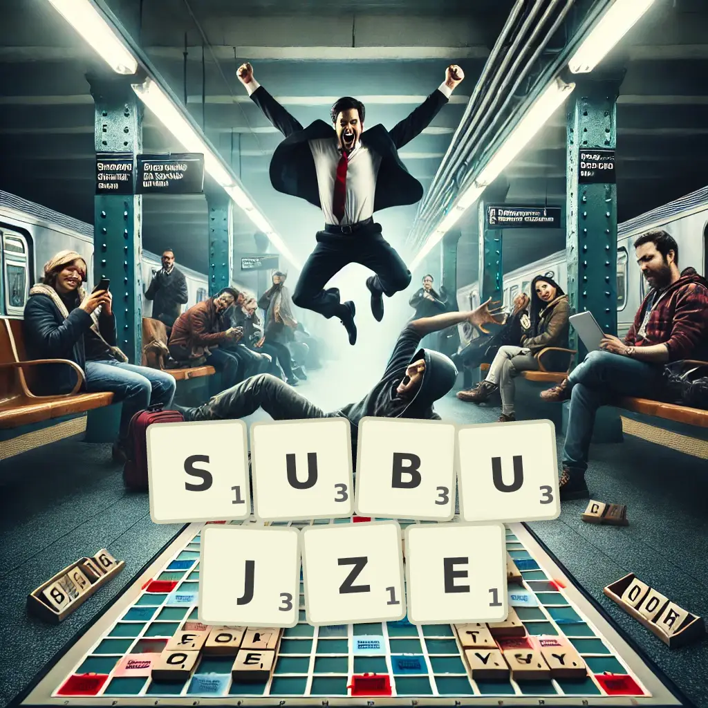 Słowa z liter SUBUJŻE