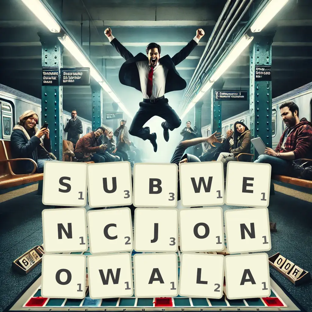 Słowa z liter SUBWENCJONOWAŁA